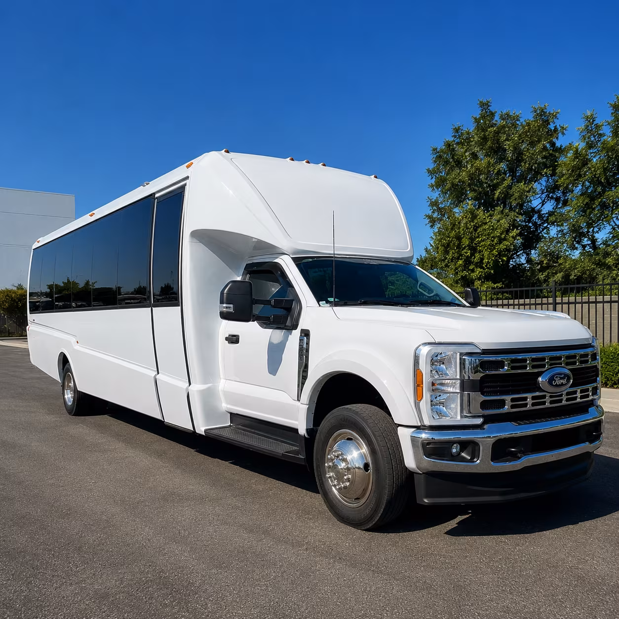Columbus Airport Shuttle & Transportation party bus exterior