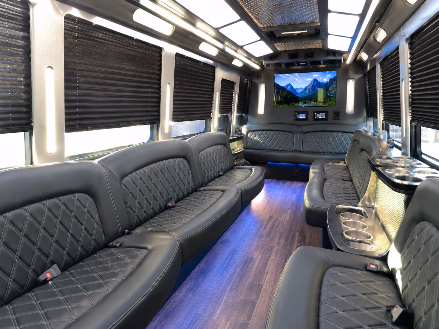 Columbus Bachelor & Bachelorette Transportation party bus exterior
