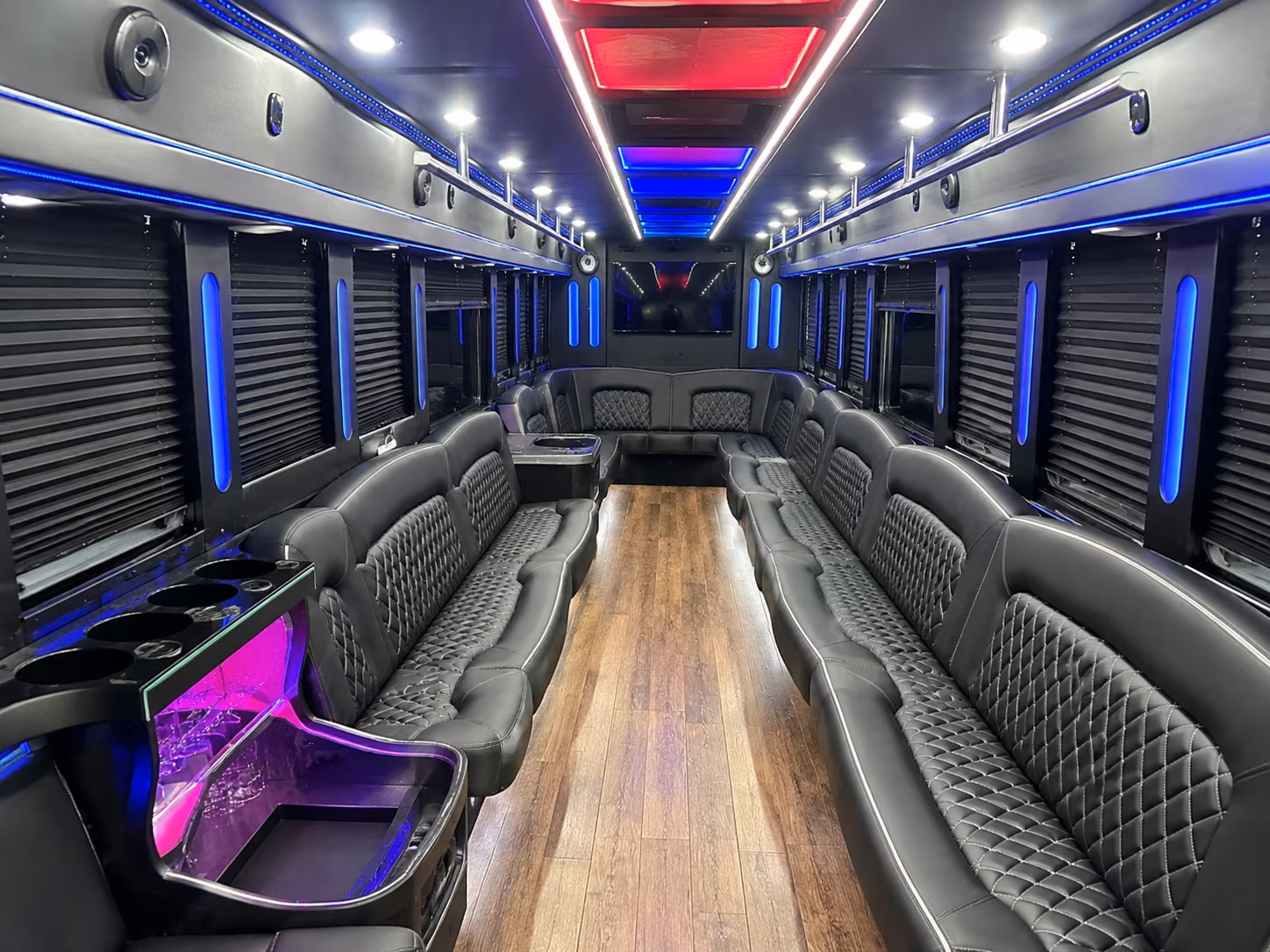 Columbus Concert & Music Festival Transportation party bus exterior