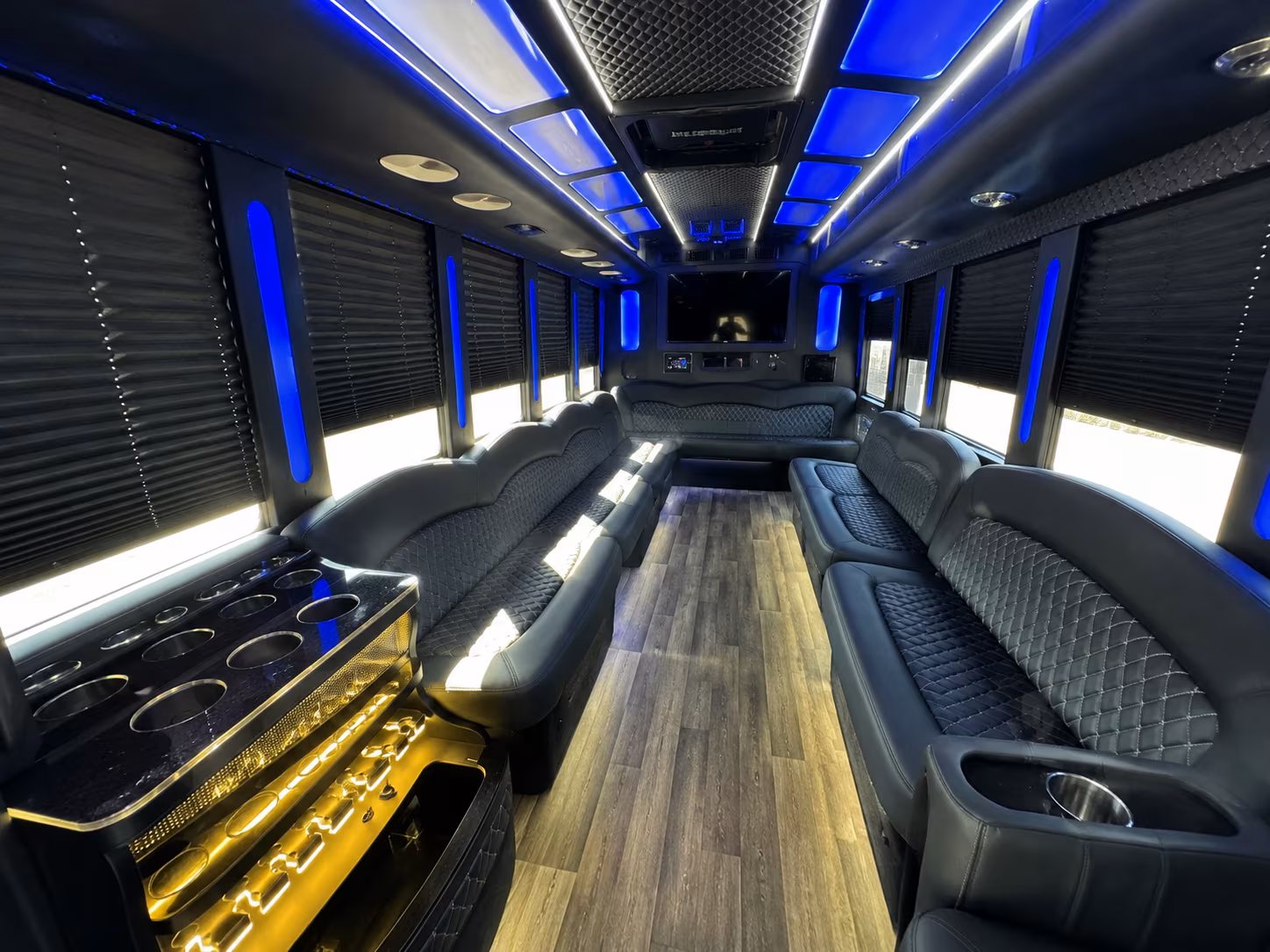 Columbus Concert & Music Festival Transportation onboard seating