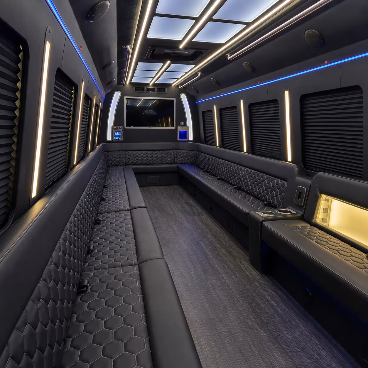 Columbus Concert & Music Festival Transportation party bus exterior