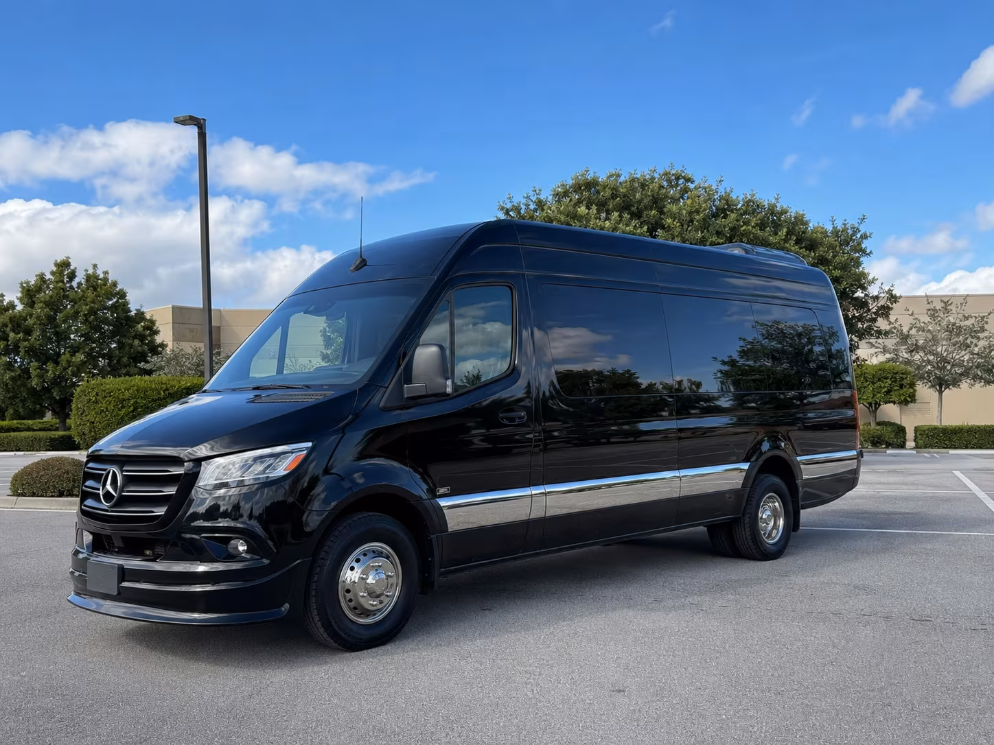 Columbus Corporate Transportation party bus exterior