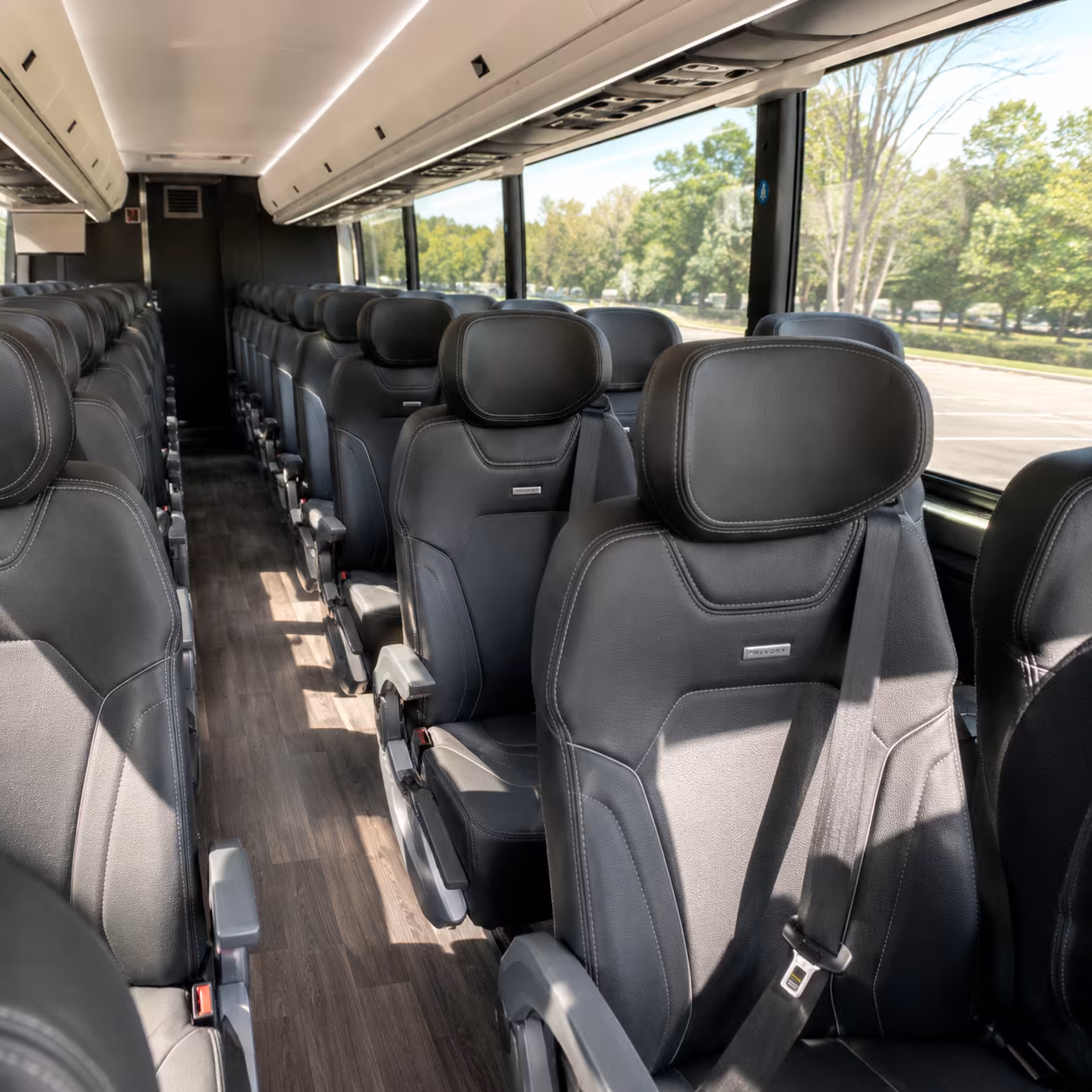 Columbus Corporate Transportation party bus exterior