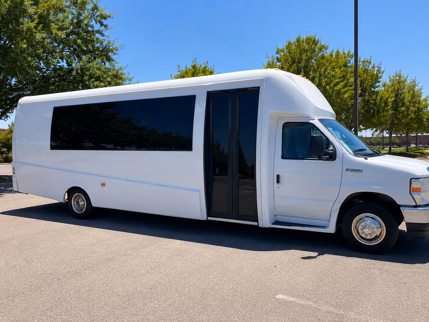 Columbus Private Event Transportation party bus exterior