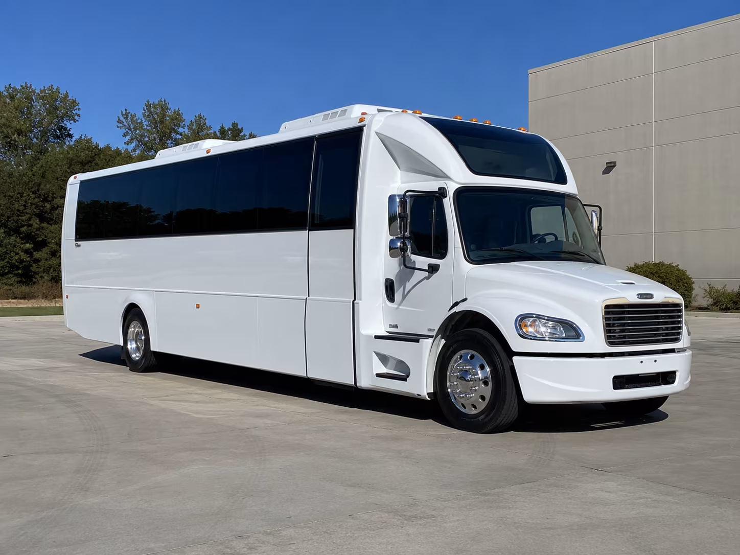 Columbus Private Event Transportation party bus exterior