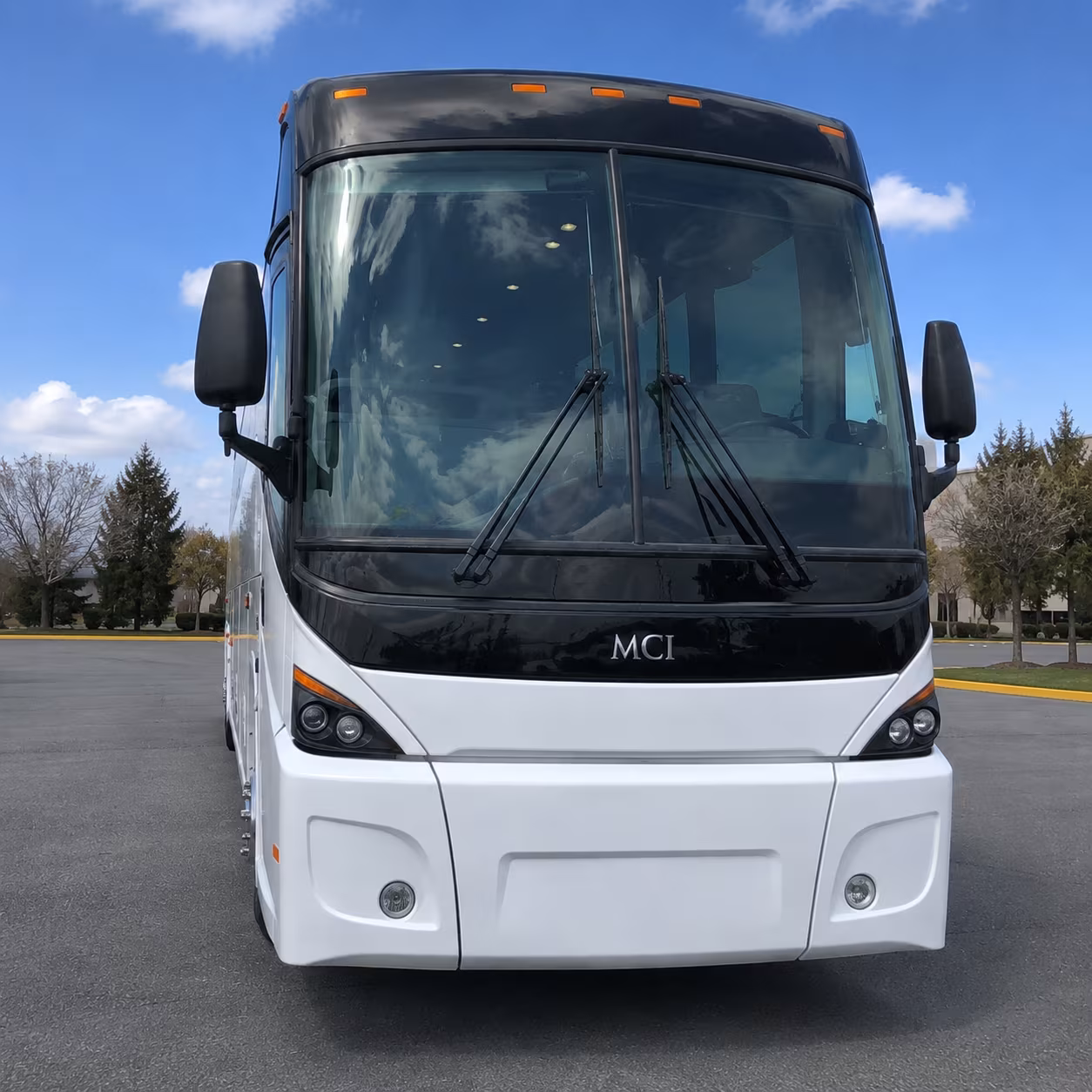 Columbus School Event Transportation party bus exterior