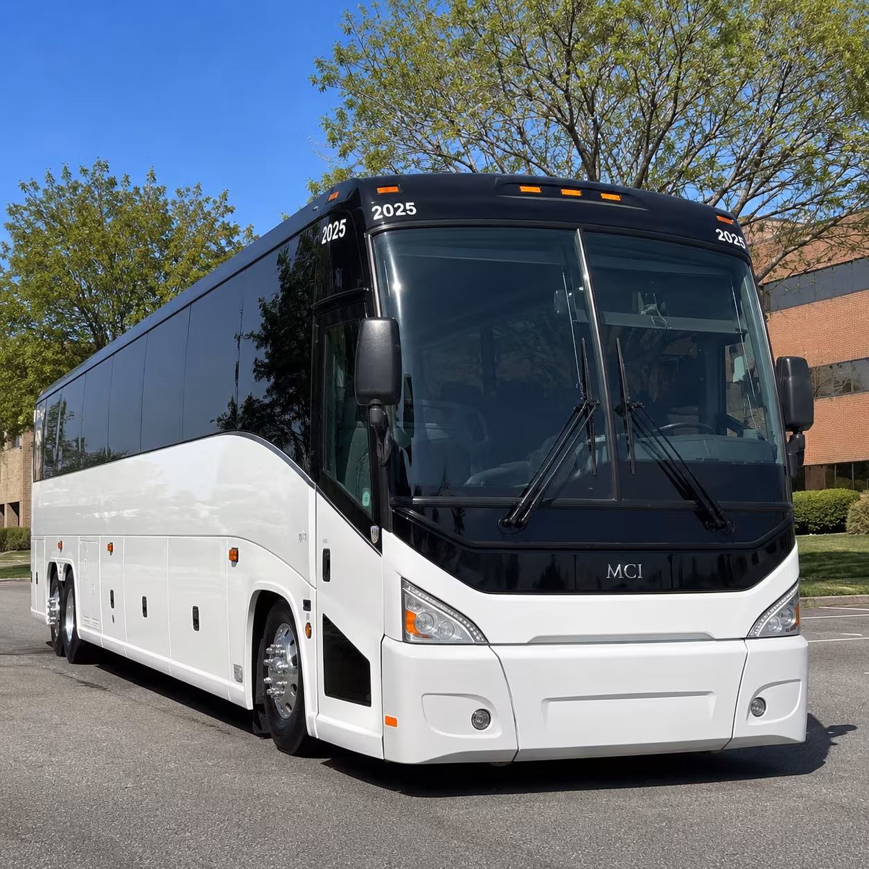 Columbus School Event Transportation party bus exterior