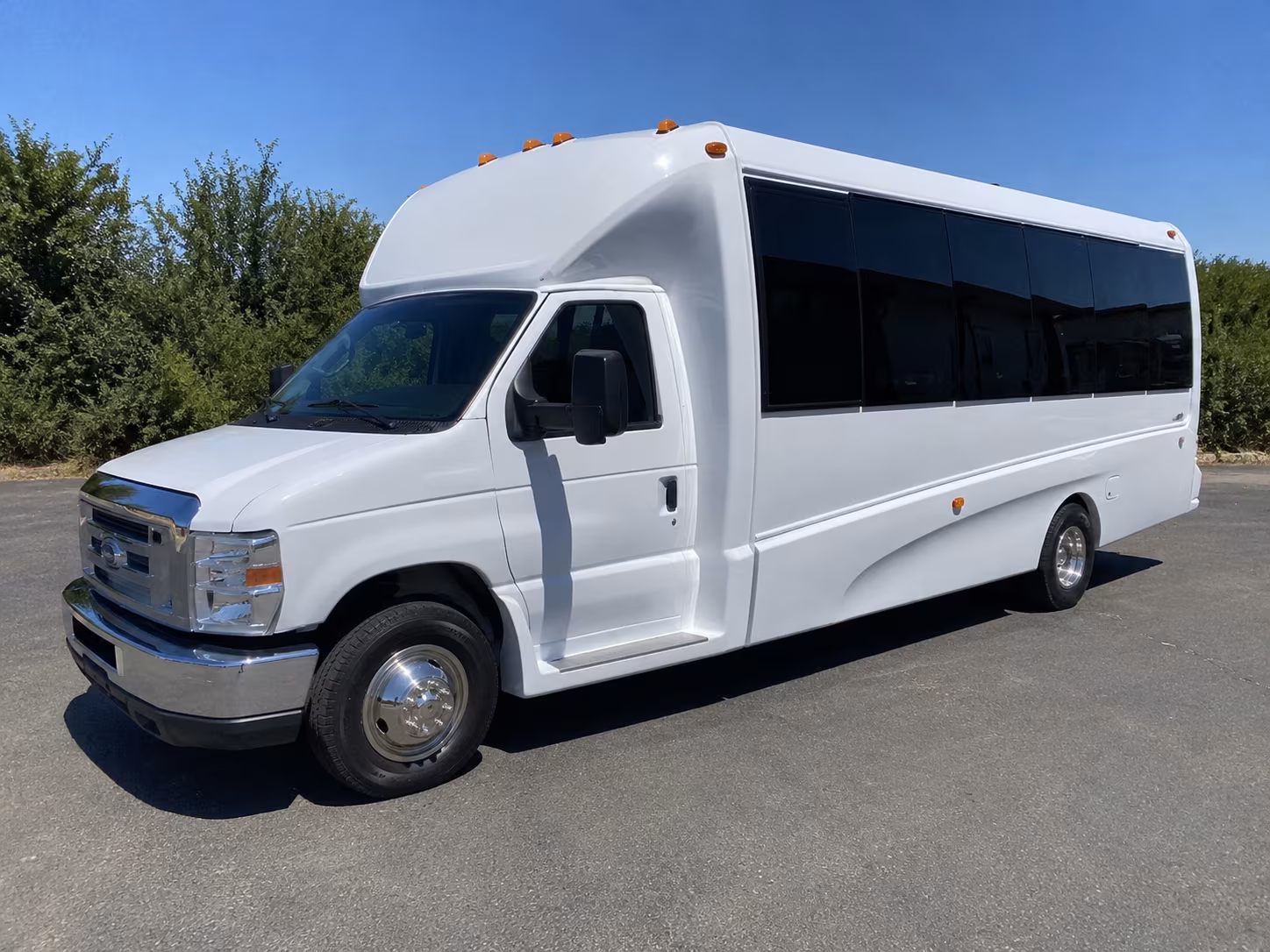 Columbus Sporting Event Transportation party bus exterior