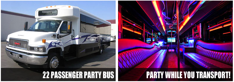 Airport Transportation party bus rentals Columbus
