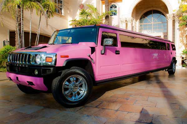 pink hummer limo service Delaware